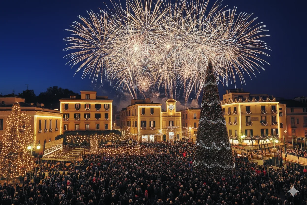Fuochi d’artificio di Capodanno a Sorrento